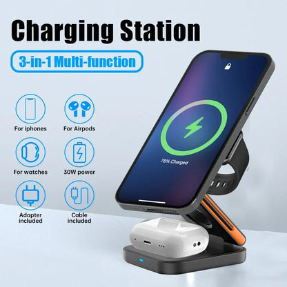 FoldCharge - 3-in-1 Charger