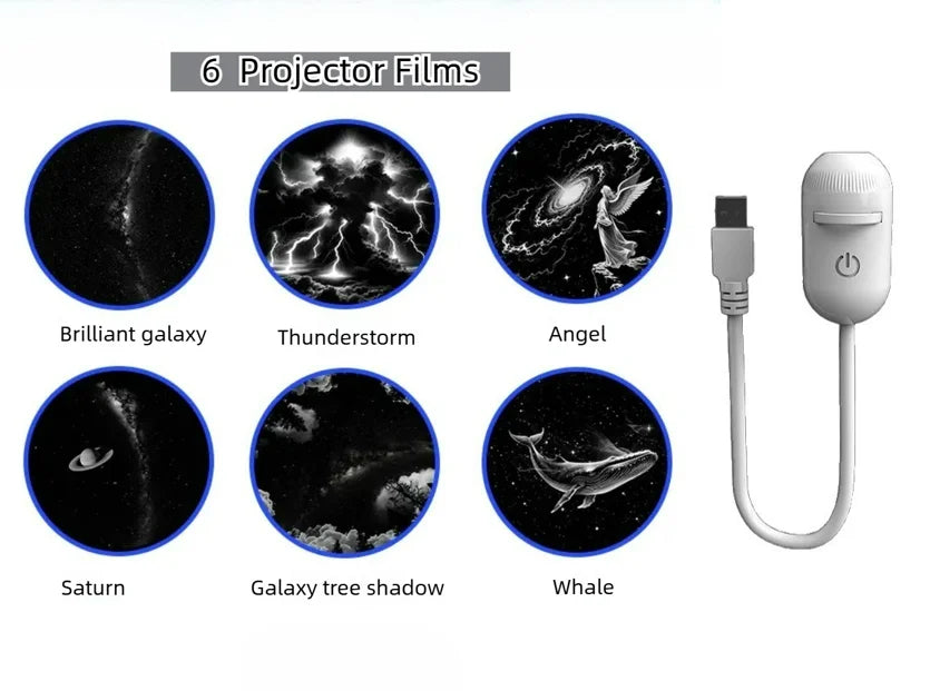 Marvelous Mini Galaxy Star Projector