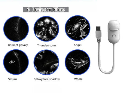 Marvelous Mini Galaxy Star Projector