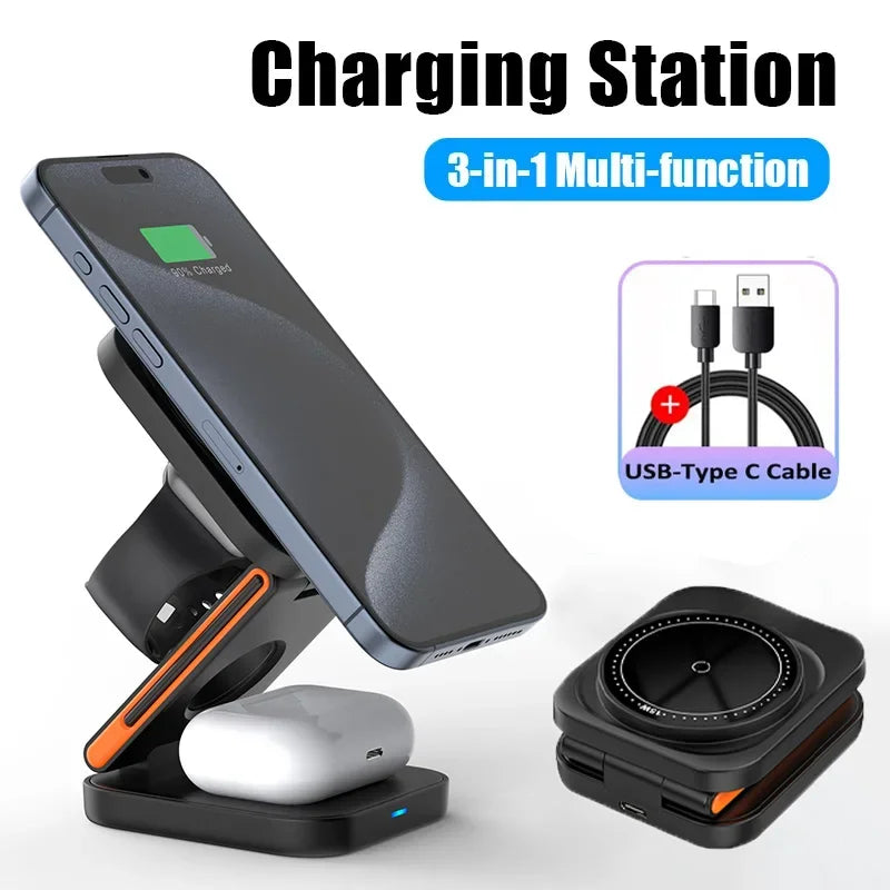 FoldCharge - 3-in-1 Charger