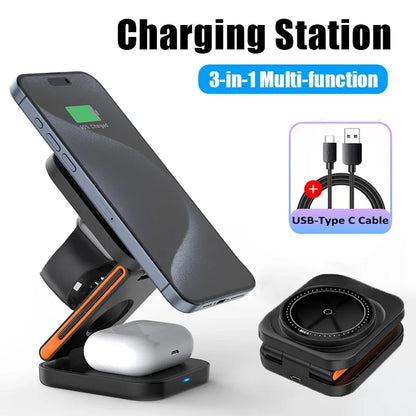 FoldCharge - 3-in-1 Charger