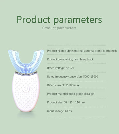 Marvelous Orbit 360 - U-Shaped Sonic Travel Toothbrush